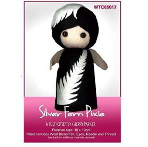 CraftCo Silver Fern Fairy - Felt Kit Set