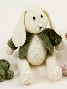 West Yorkshire Spinners Bo Peep DK - Bo Bunny Rabbit - Knitting Pattern / Kit