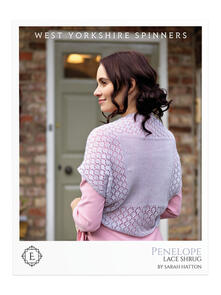 West Yorkshire Spinners Penelope Shrug - Knitting Pattern / Kit
