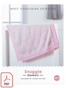 West Yorkshire Spinners Snuggle Blanket in Bo Peep 4ply Knitting Pattern