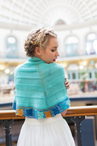 West Yorkshire Spinners No1: Elegant Crescent Shawl - Knitting Pattern / Kit