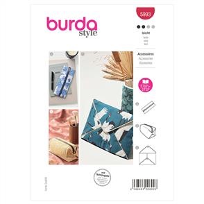 Burda Pattern 5993 Pencil Case, Pochette, Clutch