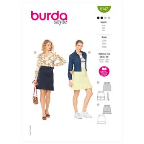 Burda Pattern 6147 Misses' Skirts