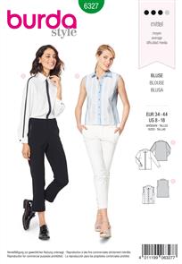 Burda Style Pattern 6327 Misses' shirt