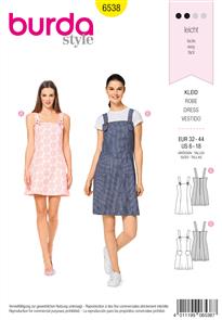 Burda Style Pattern B6538 Misses' Strappy Dress