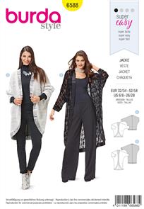 Burda Style Pattern 6588 Jacket