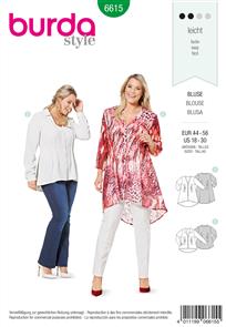 Burda Style Pattern 6615 Blouse