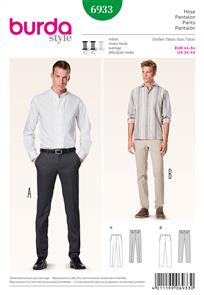 Burda Pattern 6933 Menswear