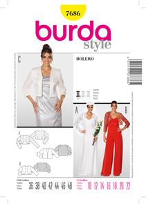 Burda Pattern 7686 Bolero