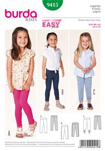 Burda Pattern 9415 Leggings