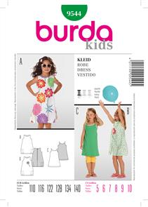 Burda Pattern 9544 Dress