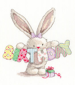 Bothy Threads Cross Stitch Kit - Bebunni – BIRTHDAY