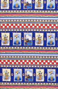 Michael Miller Ships Ahoy Blue