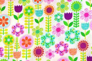 Michael Miller Small World Pink Floral