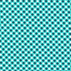 Michael Miller Flowers Aplenty Marine Cross Check