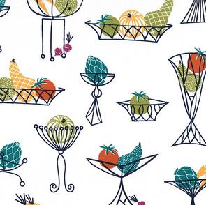 Michael Miller On The Chopping Block Kitschy Kitchen Multi