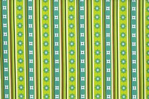 Michael Miller Andalucia /Patty Young Turq Flowery Stripe