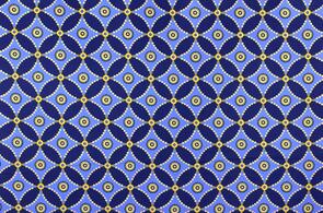 Michael Miller Whimsy /Pillow & Maxfield Delft Crisscross