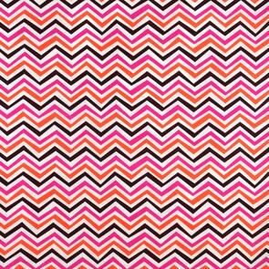 Michael Miller Woodland Delight /Paula Prass Orange Zig Zag Chevron