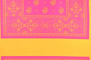 Michael Miller Ooh La La /Pillow & Maxfield Citrus Le Bandana (Panel)