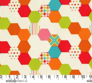 Michael Miller Textured Basics /Patty Young Multi Hexies