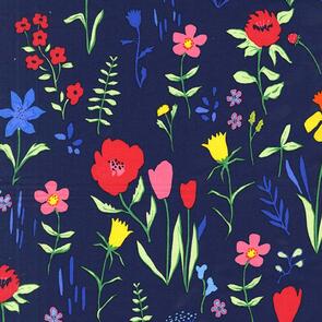 Michael Miller Sommer /Sarah Jane Navy Plockade