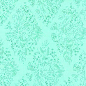 Michael Miller Nature Walk /Tamara Kate Mint Hop, Skip & Jump