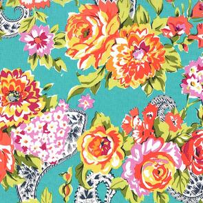 Michael Miller Kashmir Garden Kashmir Rose Garden