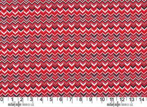 Michael Miller Rustique Winter | Christmas / Emily Herrick Tweed - Red