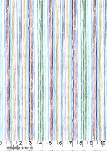 Michael Miller Alfresco Aquarelle Stripe Spring
