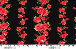 Michael Miller Charming /Gertie Divine Noir