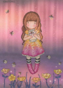 Bothy Threads Cross Stitch Kit - Gorjuss Firefly Dawn