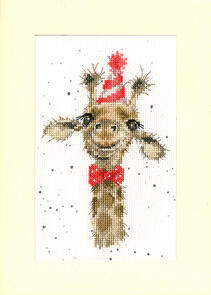 Bothy Threads Cross Stitch Kit - I'm Just Here for the Cake Greetings Card