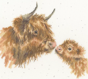 Bothy Threads Cross Stitch Kit Gentle One