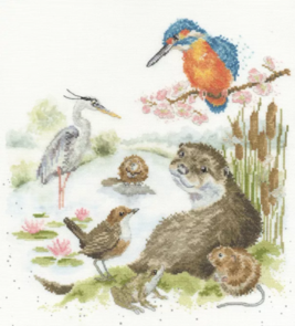 Bothy Threads Cross Stitch Kit - The Water's Edge