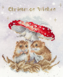 Bothy Threads Cross Stitch Kit - Hannah Dale's Mushroom At The Inn