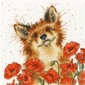 Bothy Threads Cross Stitch Kit - Poppy Field