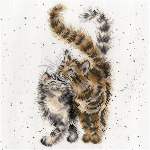 Bothy Threads Cross Stitch Kit - Feline Good - Cat