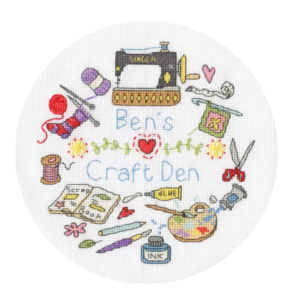 Bothy Threads My Craft Den Cross-Stitch Kit
