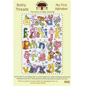 Bothy Threads Cross Stitch Kit - My First Alphabet