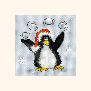Bothy Threads Cross Stitch Kit - Christmas Card – PPP Playing Snowballs
