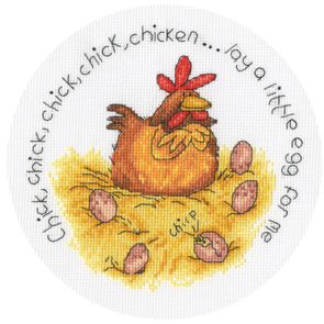 Bothy Threads Lay A Little Egg - Cross Stitch Kit