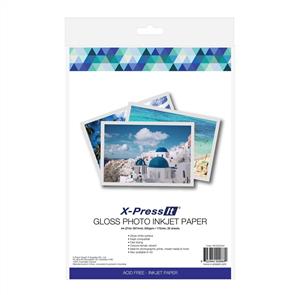 X-Press It Inkjet Paper Gloss 200gsm A4 (20)