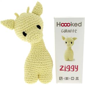 Hoooked Amigurumi Kit : Giraffe Ziggy kit - Popcorn
