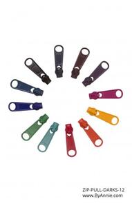 ByAnnie Zipper Pull Set - Darks 12pc