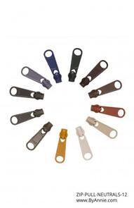 ByAnnie Zipper Pull set - Neutrals 12pc
