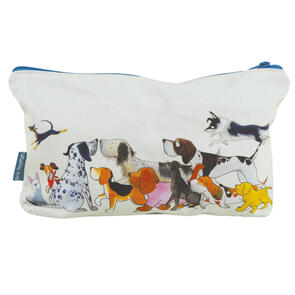 Emma Ball The Paw Club Zippered Pouch