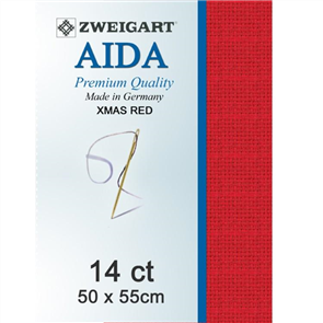 Zweigart Aida 14ct 50x55cm