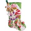 Bucilla Felt Stocking Applique Kit 18" Long - Sugarland Fairy