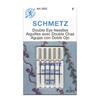 Schmetz Double Eye Needles, Size 80/12